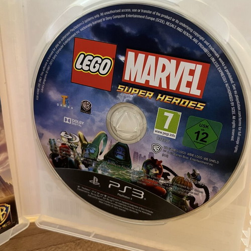 Lego Marvel Superheroes PS3 game used