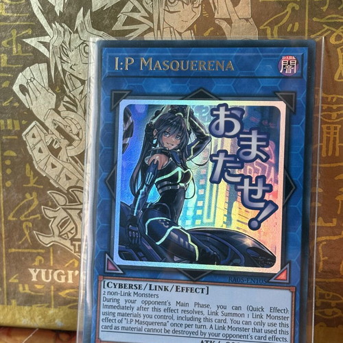 Yu-Gi-Oh! I:P Masquerena Link Monster card