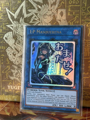 Yu-Gi-Oh! I:P Masquerena Link Monster card