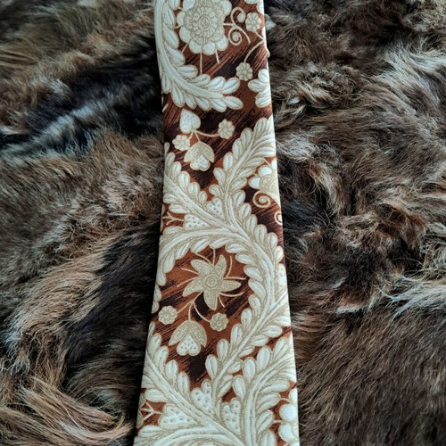 Valentino tie new, beige and brown