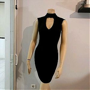 Φόρεμα μαύρο ελαστικό