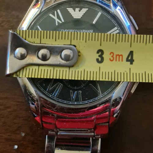 Emporio Armani Chronograph Stainless Steel Bracelet AR11083 used men's watch
