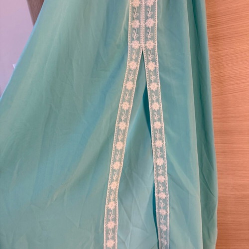 My Moo maxi off-shoulder dress turquoise M, new with tag