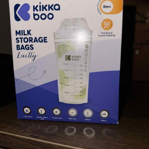 Kikka Boo Breast Milk Storage Bags 50 Pieces New