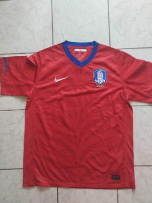Korea National Team 2010 World Cup Jersey Nike large like new