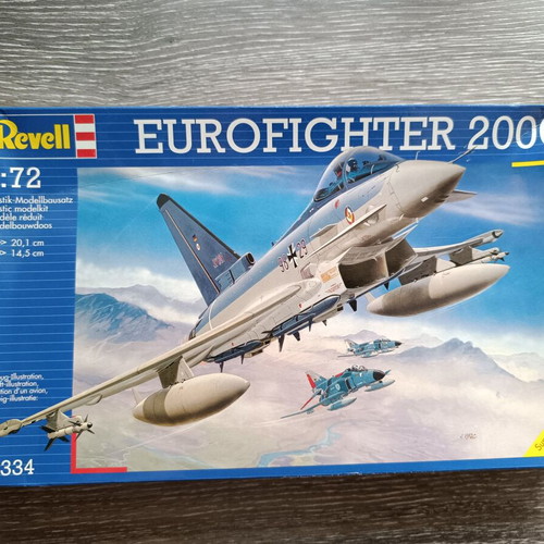 Eurofighter 2000 model kit Revell Model 1:72 new