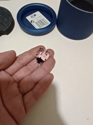 Διακοσμητική πασχαλίτσα Swarovski κρυστάλλινη, σαν καινούργιο