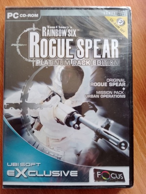 Rogue Spear Platinum Pack Edition PC new, sealed