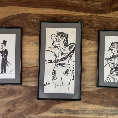 Original paintings set like new, 3 pieces