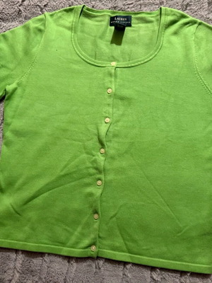 Ralph Lauren green vest like new, size S suitable for M and L