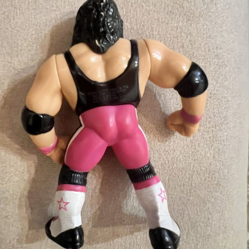 WWF Hasbro Bret “Hitman” Hart figure used, vintage loose