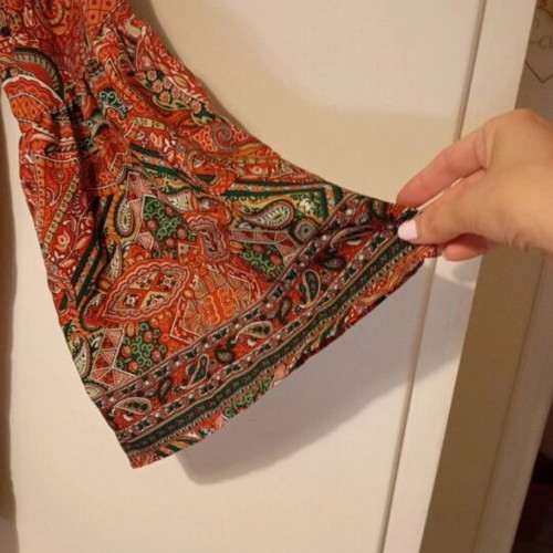 Boho dress midi like new, multicolored