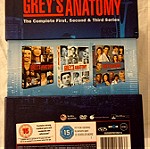  DVD GREYS ANATOMY - 1,2.3 SEASONS 17dvd ΣΕ ΚΑΣΕΤΙΝΑ