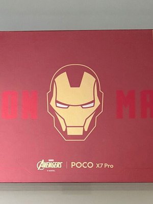 Poco X7 Pro Limited Iron Man Edition καινούργιο, κόκκινο, 512GB