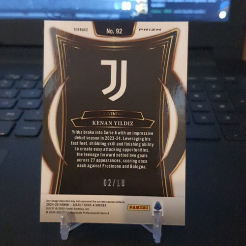 Panini Select Serie A 2024-25 Kenan Yildiz Jade Dragonscale like new