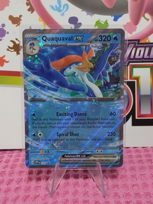 Quaquaval ex SVP 035 Pokémon card like new