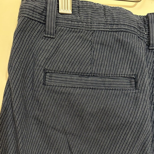 GAP striped pants used, size XS, dark blue