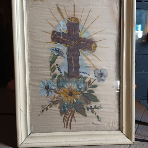 Two-Sided Collectible Frame used