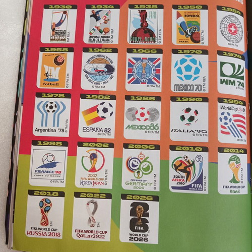 Άλμπουμ Fifa World Cup 2026 Panini καινούργιο, άδειο