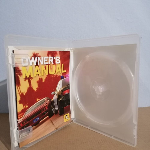 Midnight Club Los Angeles PS3 case with manual and map, no game