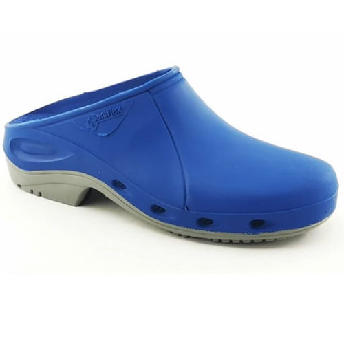 Saniflex Clogs Blue like new, size 40