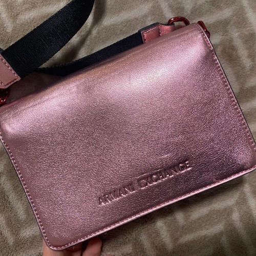 Armani Exchange women's crossbody bag pink like new
