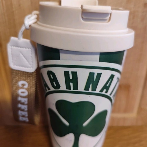 Panathinaikos 1908 Travel Thermo Mug stainless steel new 18oz