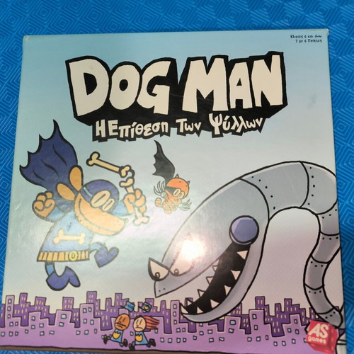 Dog Man: Attack of the Fleas board game like new by AS Games