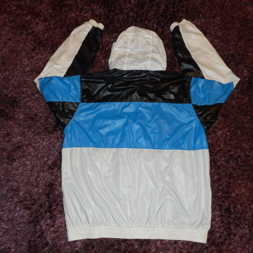 The North Face men's jacket XL like new, blue and white