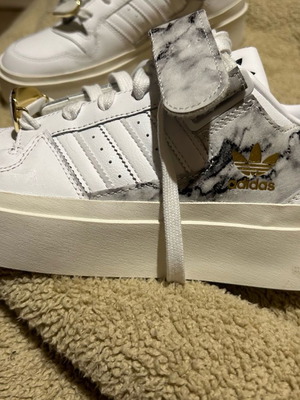 Adidas sneakers new, white, athletic, size 40