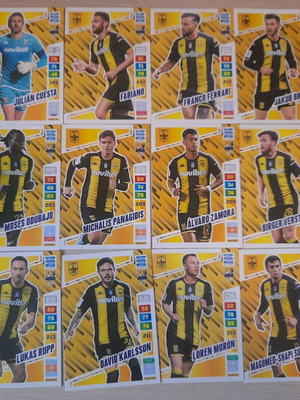 Арис Panini Super League 2023-2024 комплект от 12 карти като нови