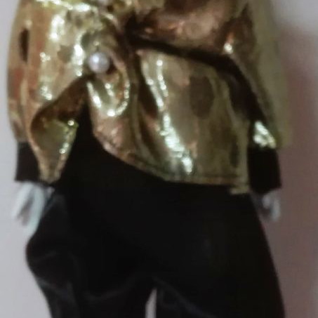 Pierrot handmade Italian doll 28 cm new with stand