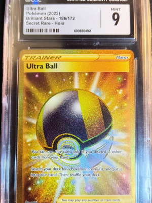 Ultra Ball Pokémon 2022 Brilliant Stars 186-172 σαν καινούργιο