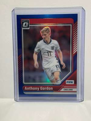 Panini Donruss Anthony Gordon 2024-25 Optic Blue card new