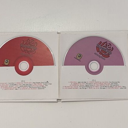 Villa Mercedes Atmosphere κασετίνα CD από DJ Gigli, 4 CD