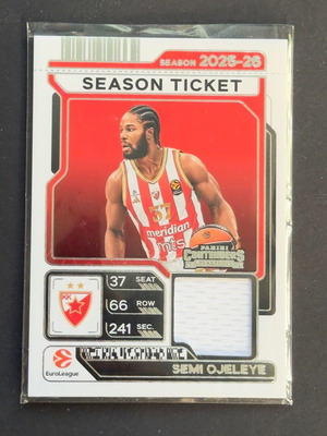 Semi Ojeleye EuroLeague Panini Contenders card like new 2025-26