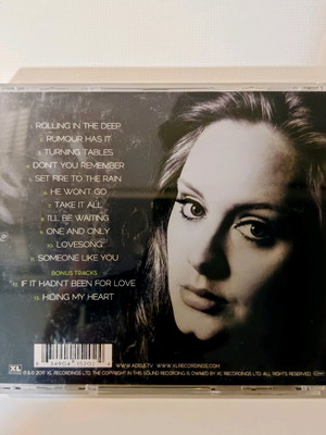 Adele 21 CD like new
