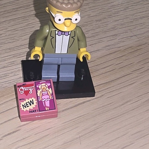 LEGO minifigure Waylon Smithers The Simpsons Series 2 used