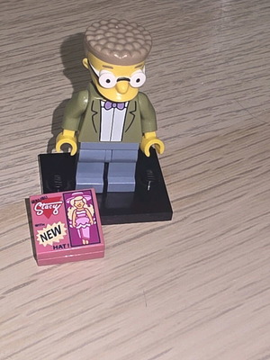 LEGO μινιφιγούρα Waylon Smithers The Simpsons Series 2 μεταχειρισμένη