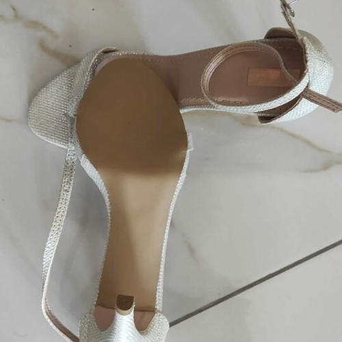 Wedding sandals size 38, brand Koutsonas, new
