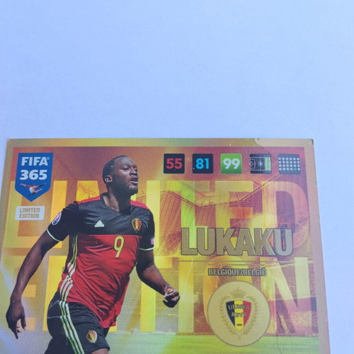 Panini FIFA 365 2017 Limited Edition Card Lukaku