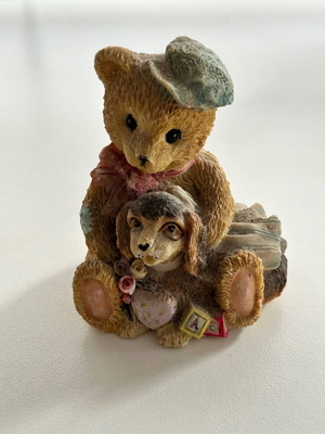 Vintage decorative teddy bear 8cm height like new