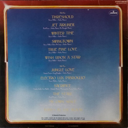 The Steve Miller Band Book Of Dreams vinyl LP album