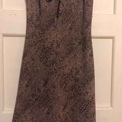 Bon Génie Snake Print Dress like new, sleeveless, size S