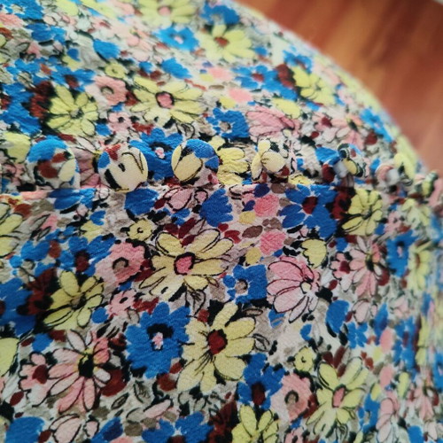 Zara maxi skirt with floral print, XL