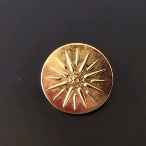 Collectible Pin 16-Ray Vergina Star like new