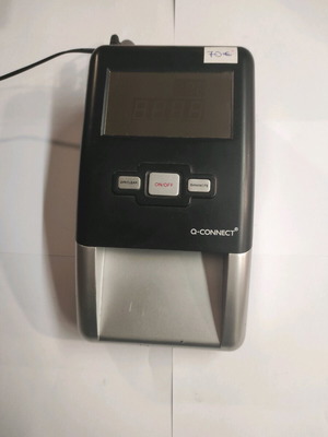 Q connect banknote authenticity detector used
