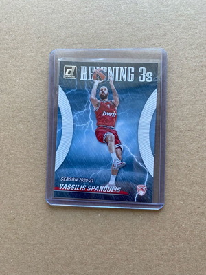 Panini κάρτα Βασίλης Σπανούλης Ολυμπιακός