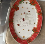 Christmas Platter like new