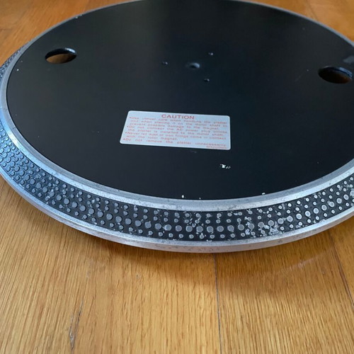 Technics SL-1200 SL-1210 Series Platter used for parts or repair